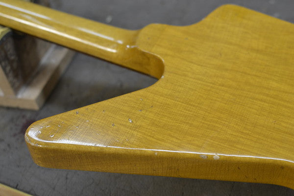 1958 Gibson Custom Shop Korina Explorer 50th Anniversary Historic Makeovers Deluxe - Brazilian Rosewood Fretboard + Throbaks!