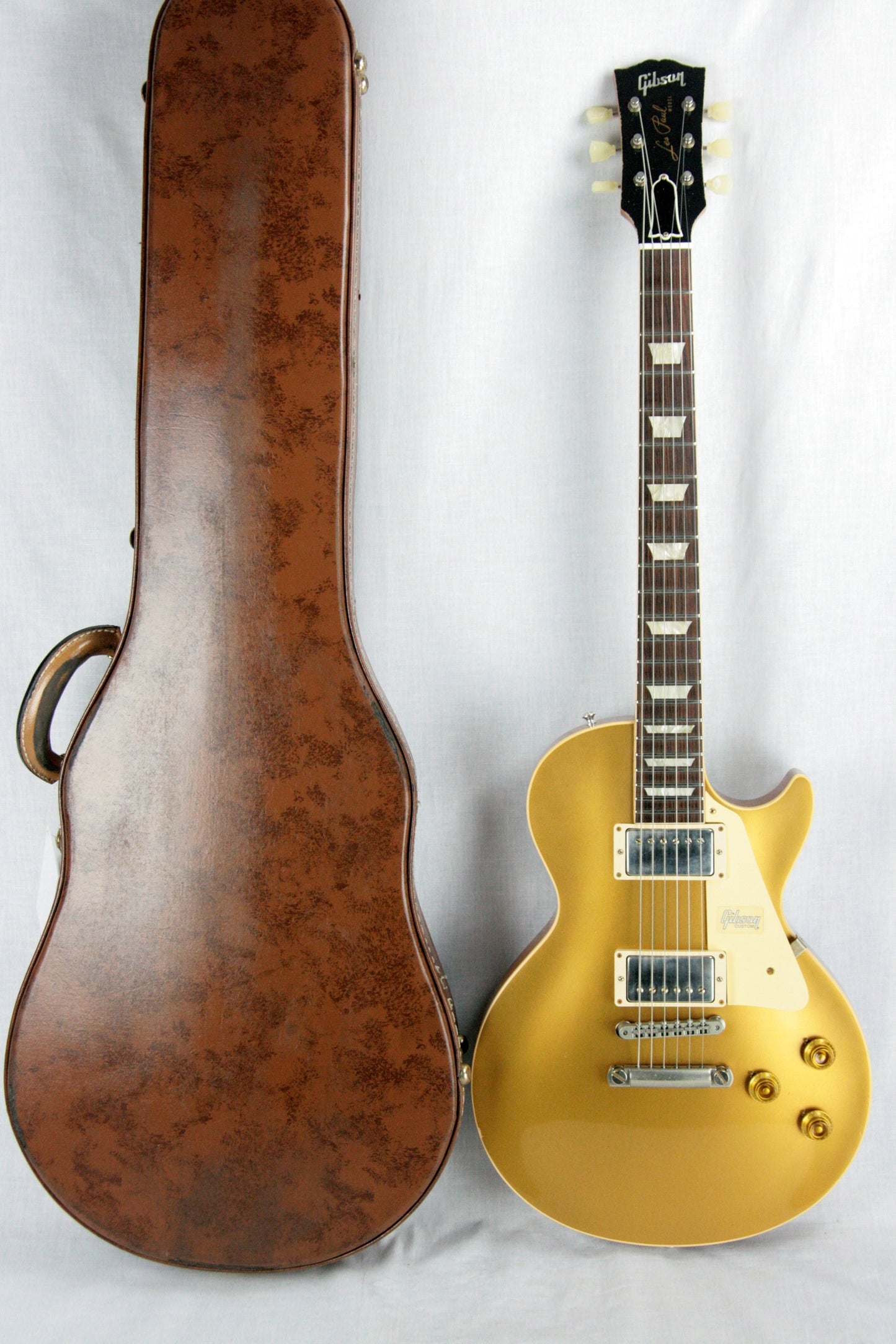 2018 Gibson 1957 AGED Goldtop Les Paul 3-KNOB Reissue! R7 57 Bigsby! Billy Gibbons
