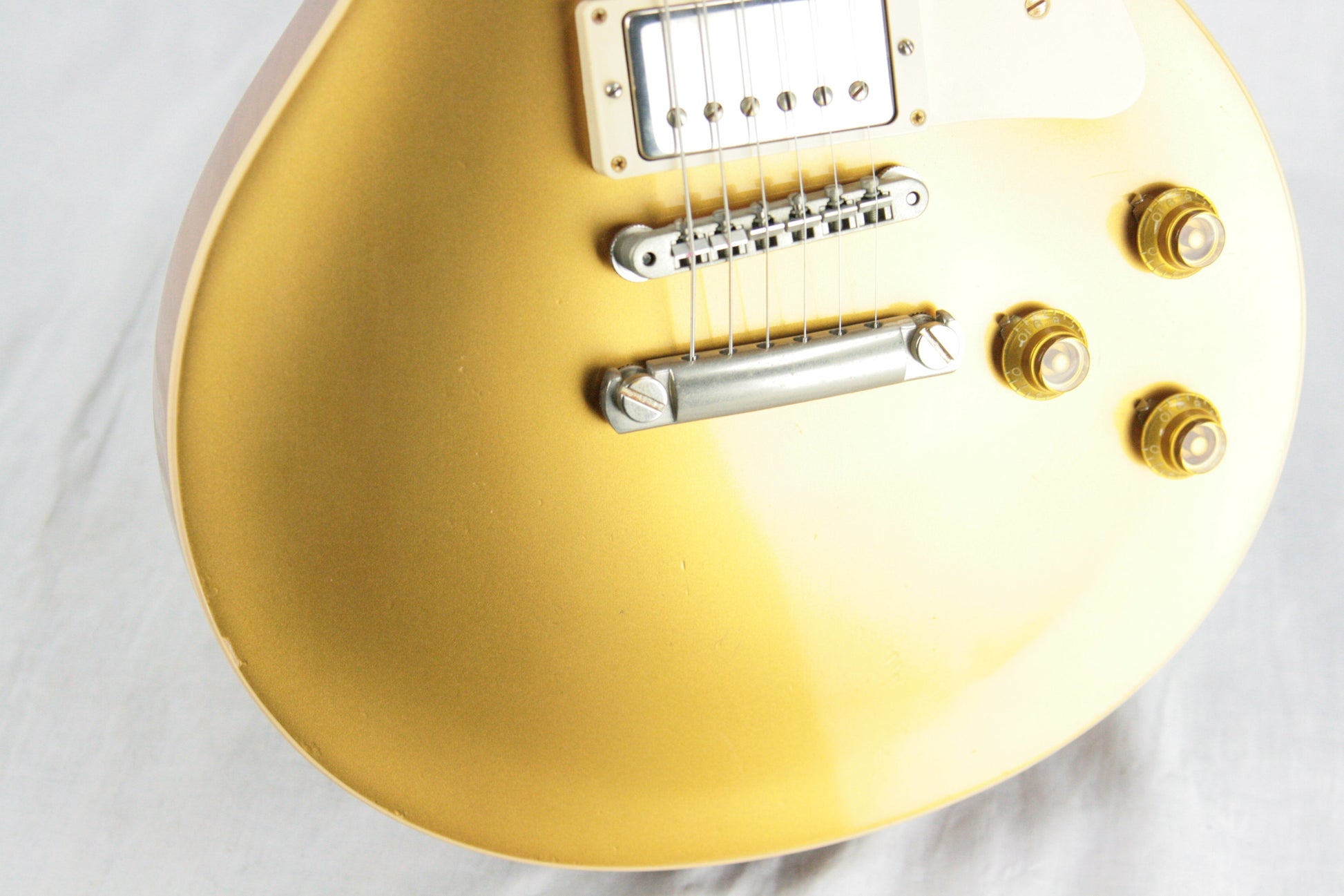 2018 Gibson 1957 AGED Goldtop Les Paul 3-KNOB Reissue! R7 57 Bigsby! Billy Gibbons