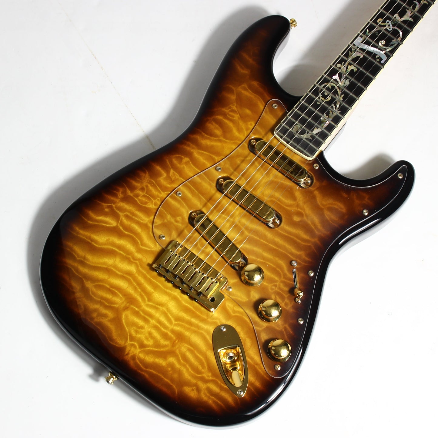 1994 Fender Custom Shop TREE OF LIFE Stratocaster SCHULTZ-O-CASTER Killer Quilt 30th Anniversary