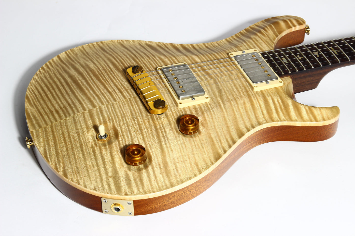 2007 PRS Modern Eagle I SOLID Brazilian Rosewood Neck - Natural, 1 Monster Flame 10 top! ME1