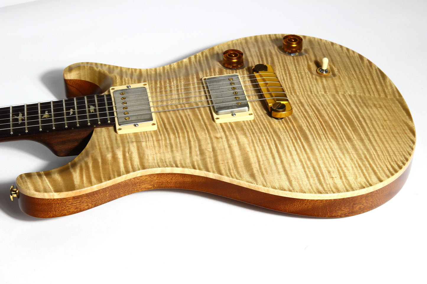 2007 PRS Modern Eagle I SOLID Brazilian Rosewood Neck - Natural, 1 Monster Flame 10 top! ME1
