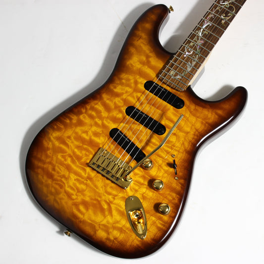 1993 Fender Custom Shop TREE OF LIFE Stratocaster SCHULTZ-O-CASTER Quilt Top & Back