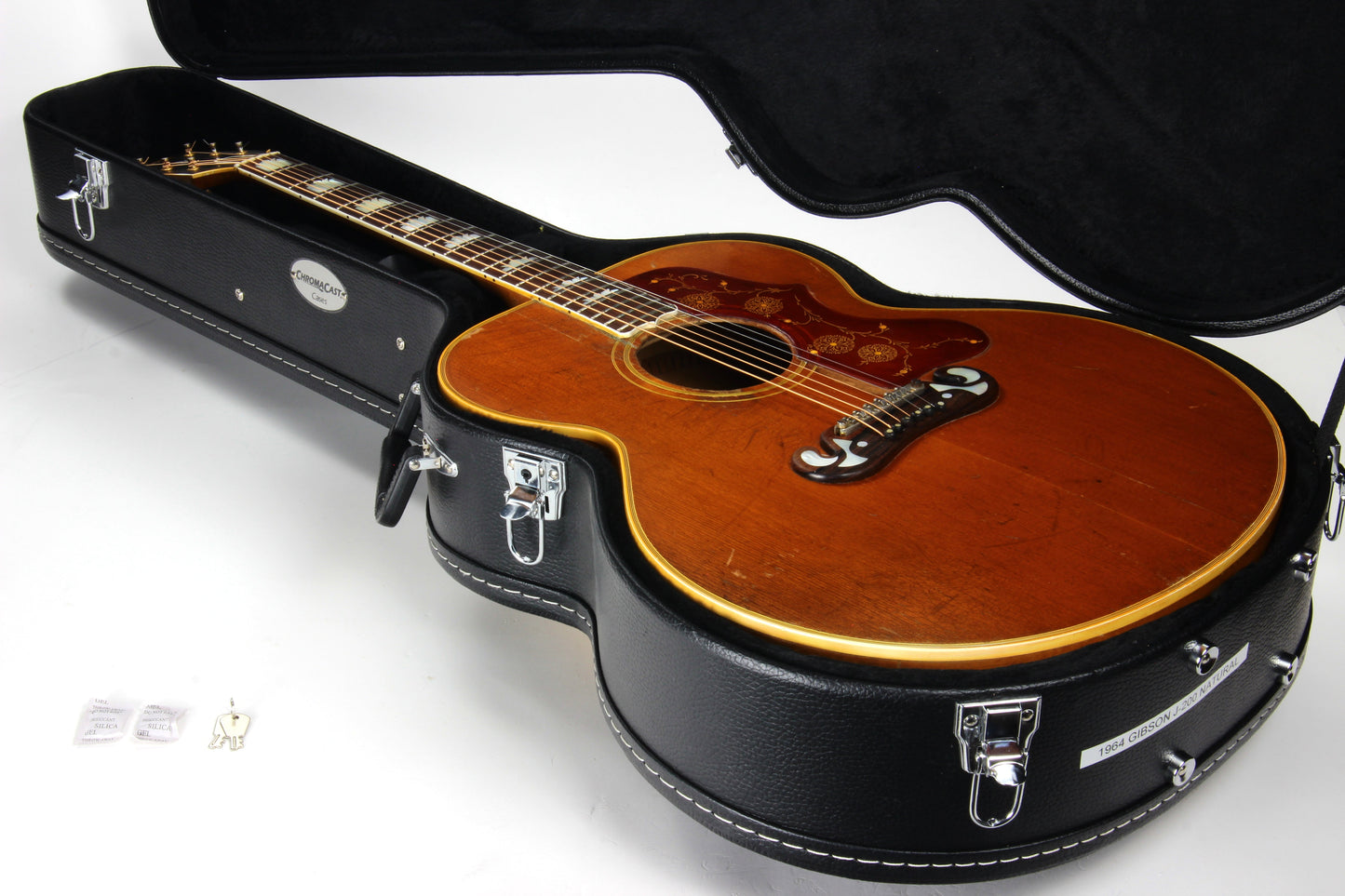1964 Gibson J-200 Natural Vintage Jumbo Acoustic Guitar - Plays Great!
