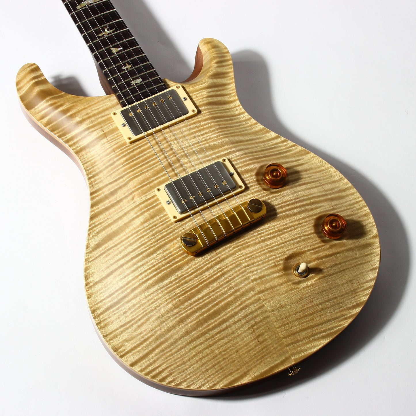 2007 PRS Modern Eagle I SOLID Brazilian Rosewood Neck - Natural, 1 Monster Flame 10 top! ME1