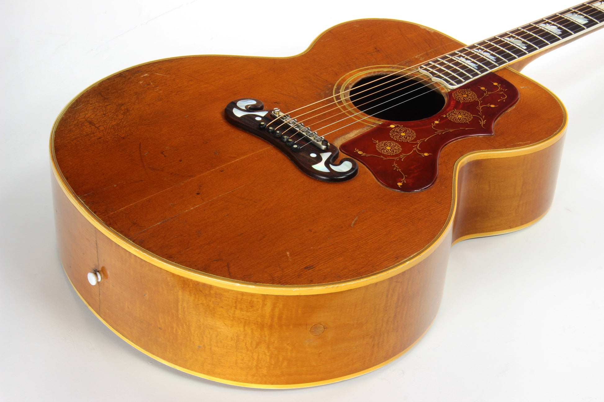 1964 Gibson J-200 Natural Vintage Jumbo Acoustic Guitar - Plays Great!