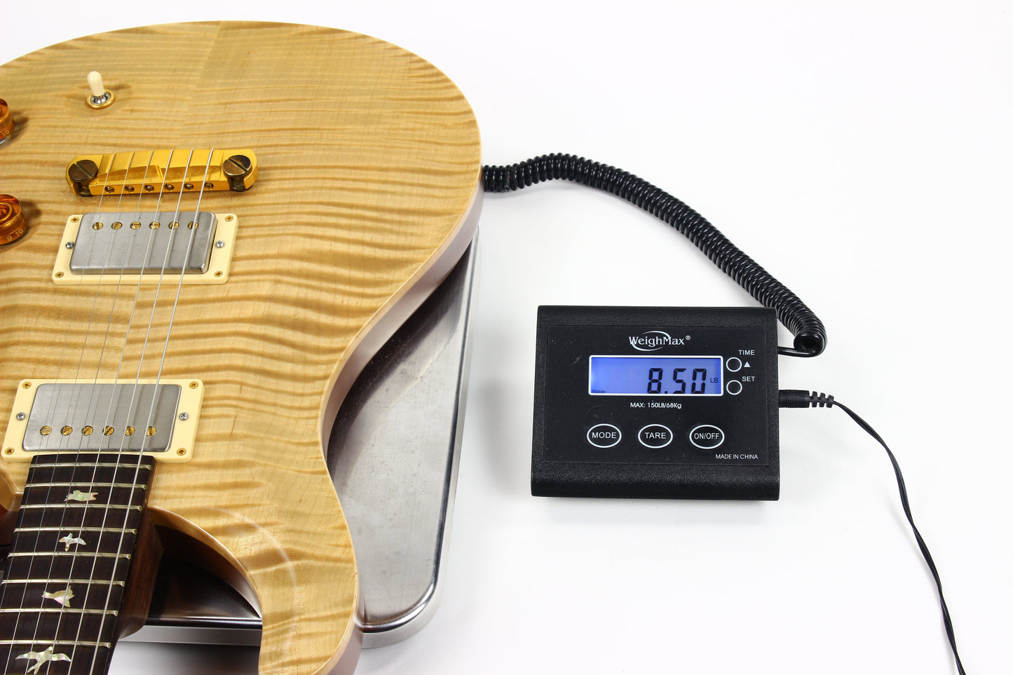 2007 PRS Modern Eagle I SOLID Brazilian Rosewood Neck - Natural, 1 Monster Flame 10 top! ME1