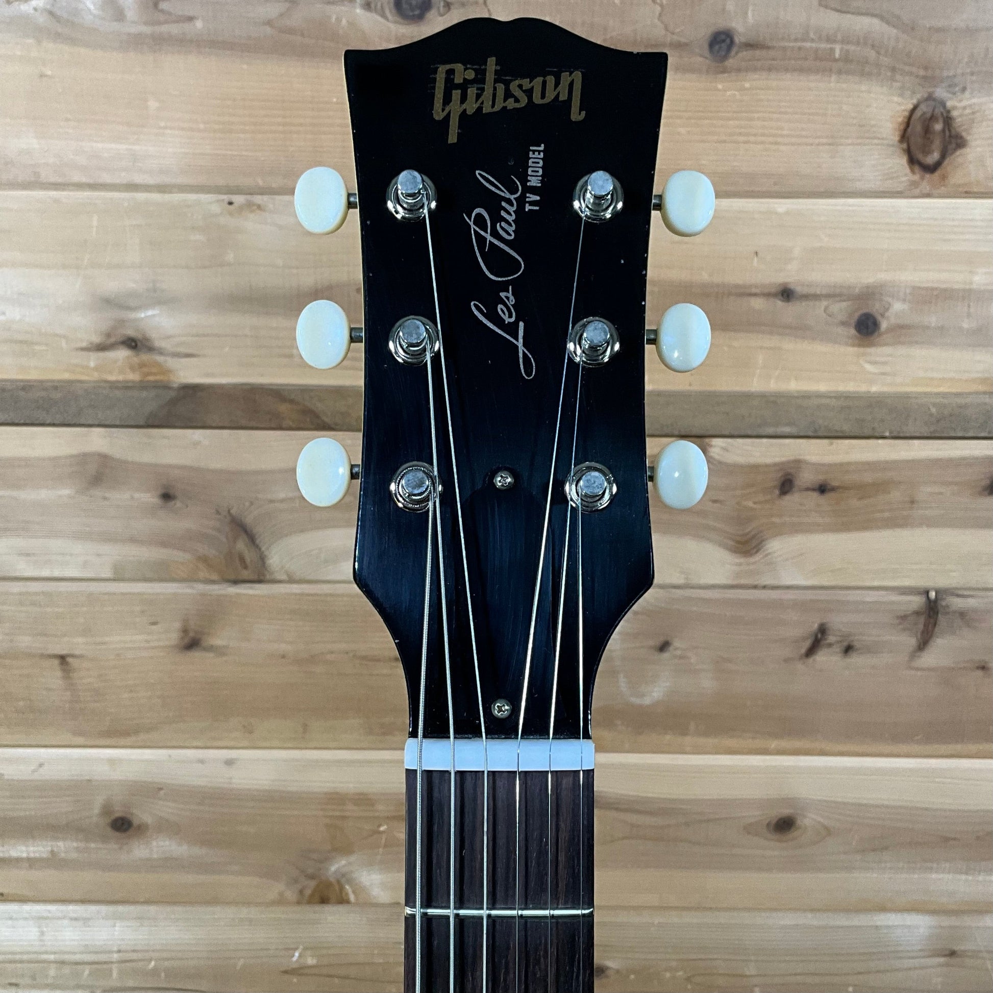 Gibson Custom 1957 Les Paul Junior Single Cut Reissue Murphy Ultra Light Aged Electric Guitar - TV Yellow