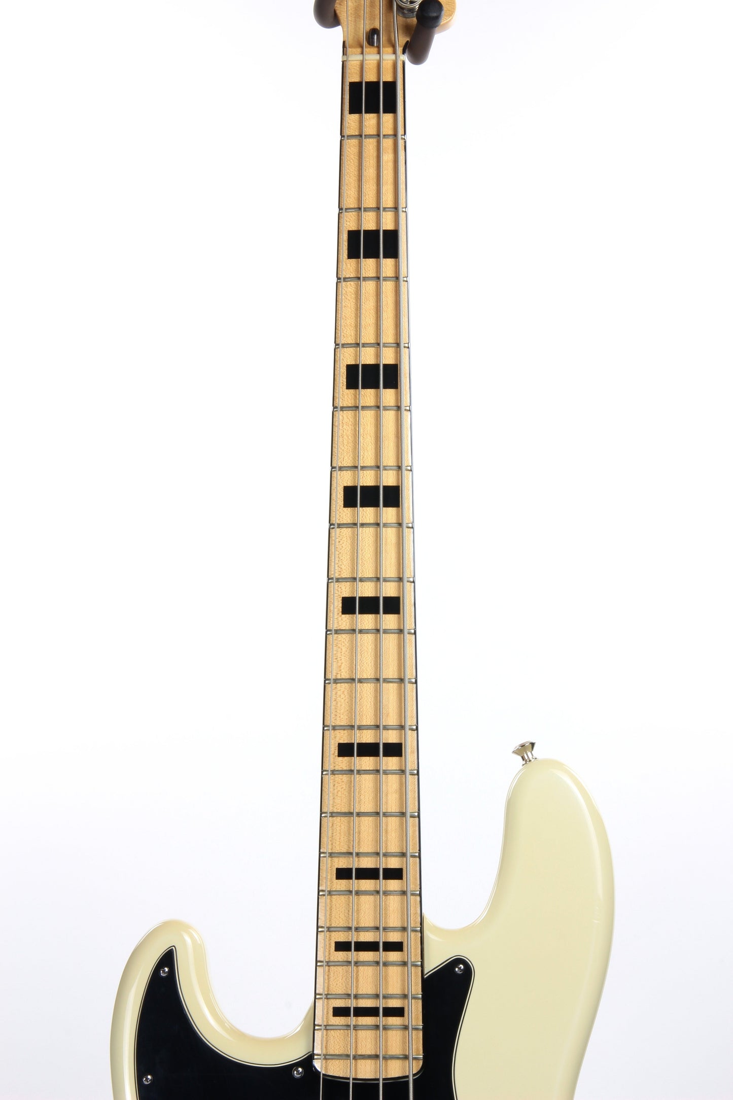 2011 Fender Custom Shop Masterbuilt 75 Jazz Bass Left-Handed - Maple, Black Blocks 1970's