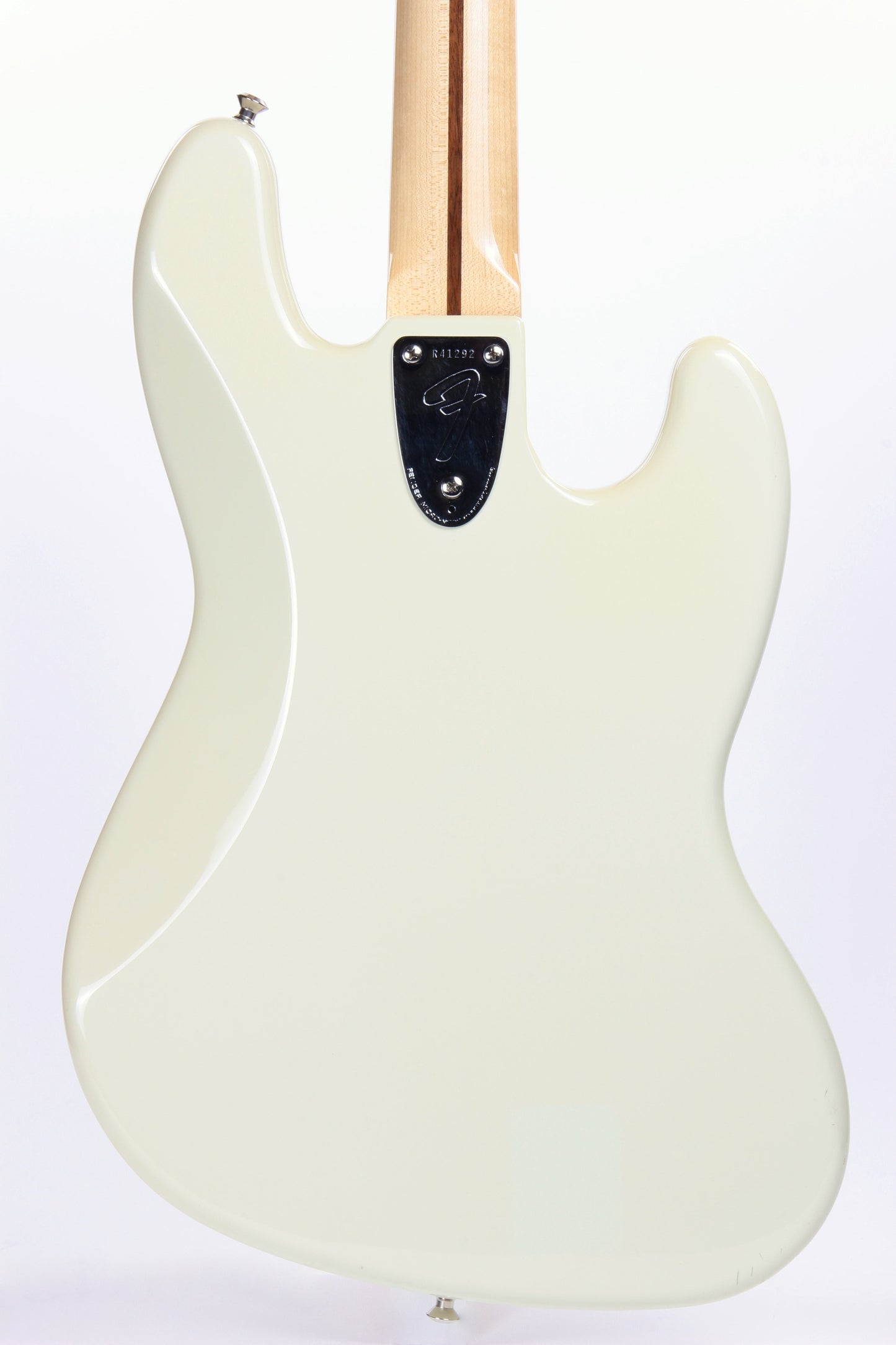 2011 Fender Custom Shop Masterbuilt 75 Jazz Bass Left-Handed - Maple, Black Blocks 1970's