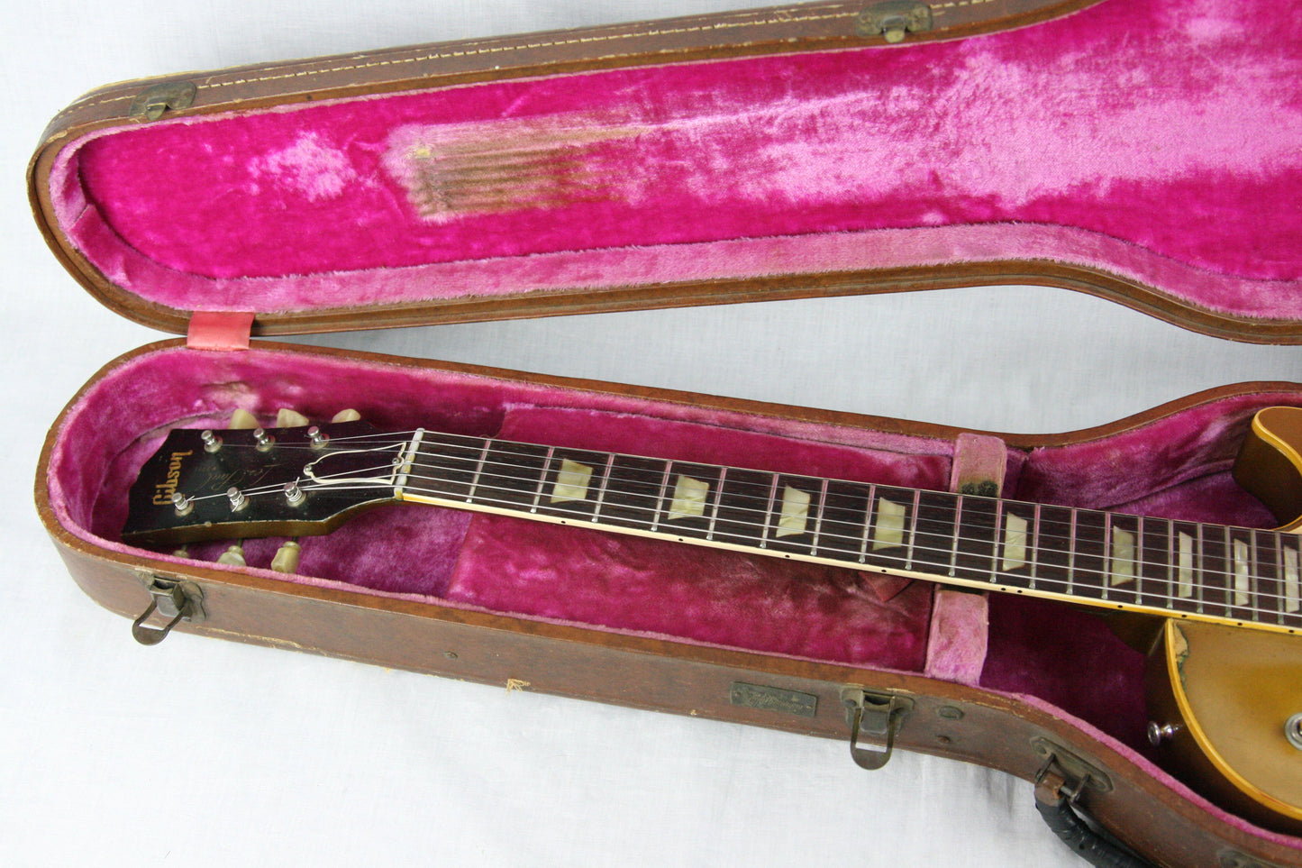1955 Gibson Les Paul Standard Goldtop! ALL-GOLD w/ Lifton Case! Wraptail, P90's!