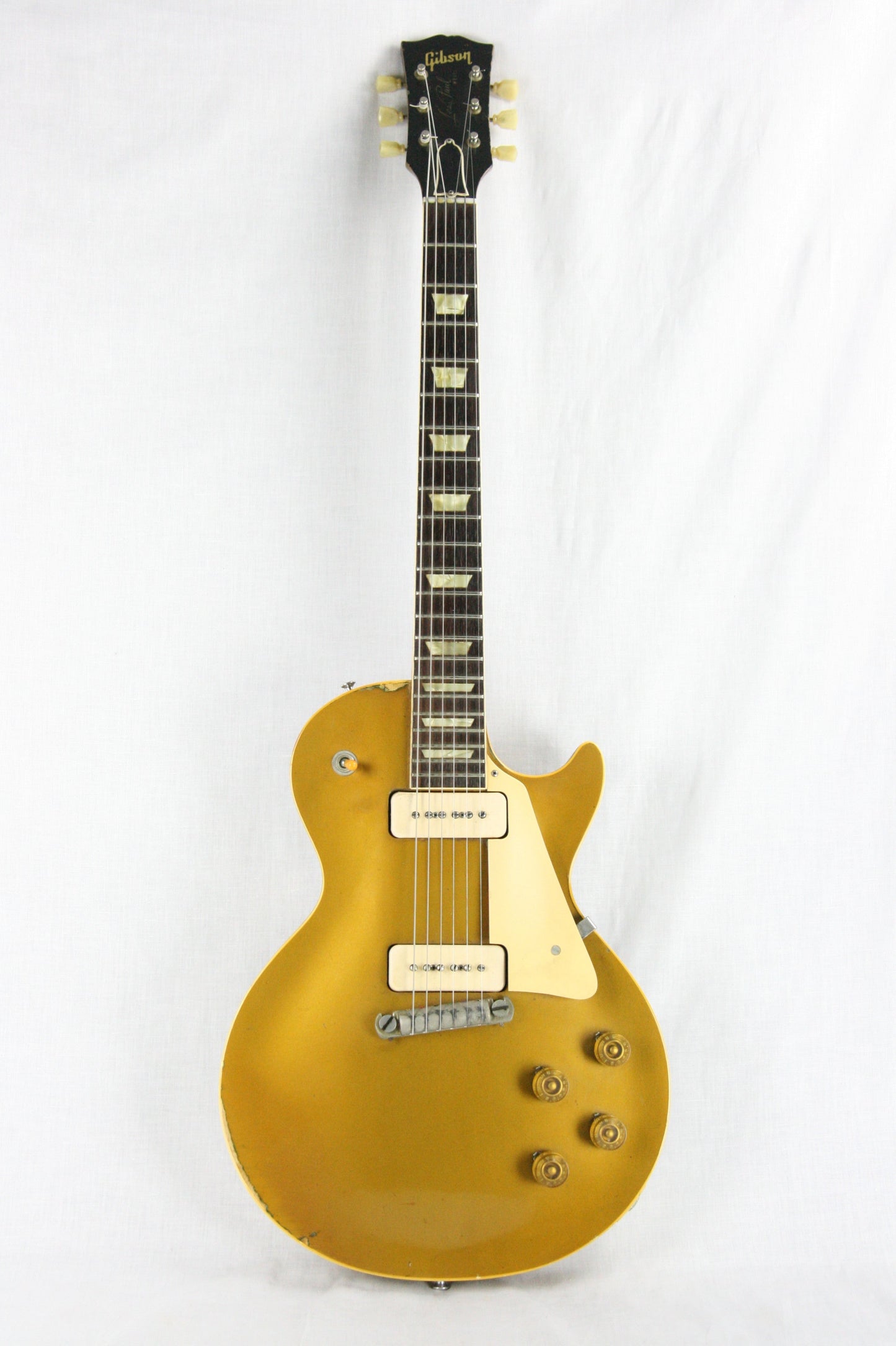 1955 Gibson Les Paul Standard Goldtop! ALL-GOLD w/ Lifton Case! Wraptail, P90's!
