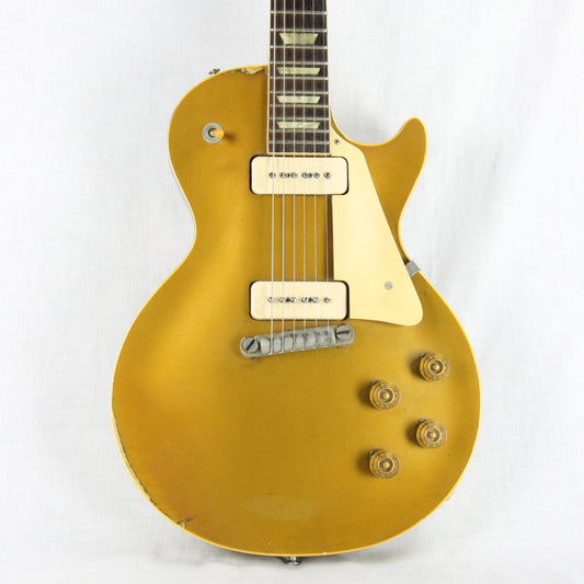 1955 Gibson Les Paul Standard Goldtop! ALL-GOLD w/ Lifton Case! Wraptail, P90's!