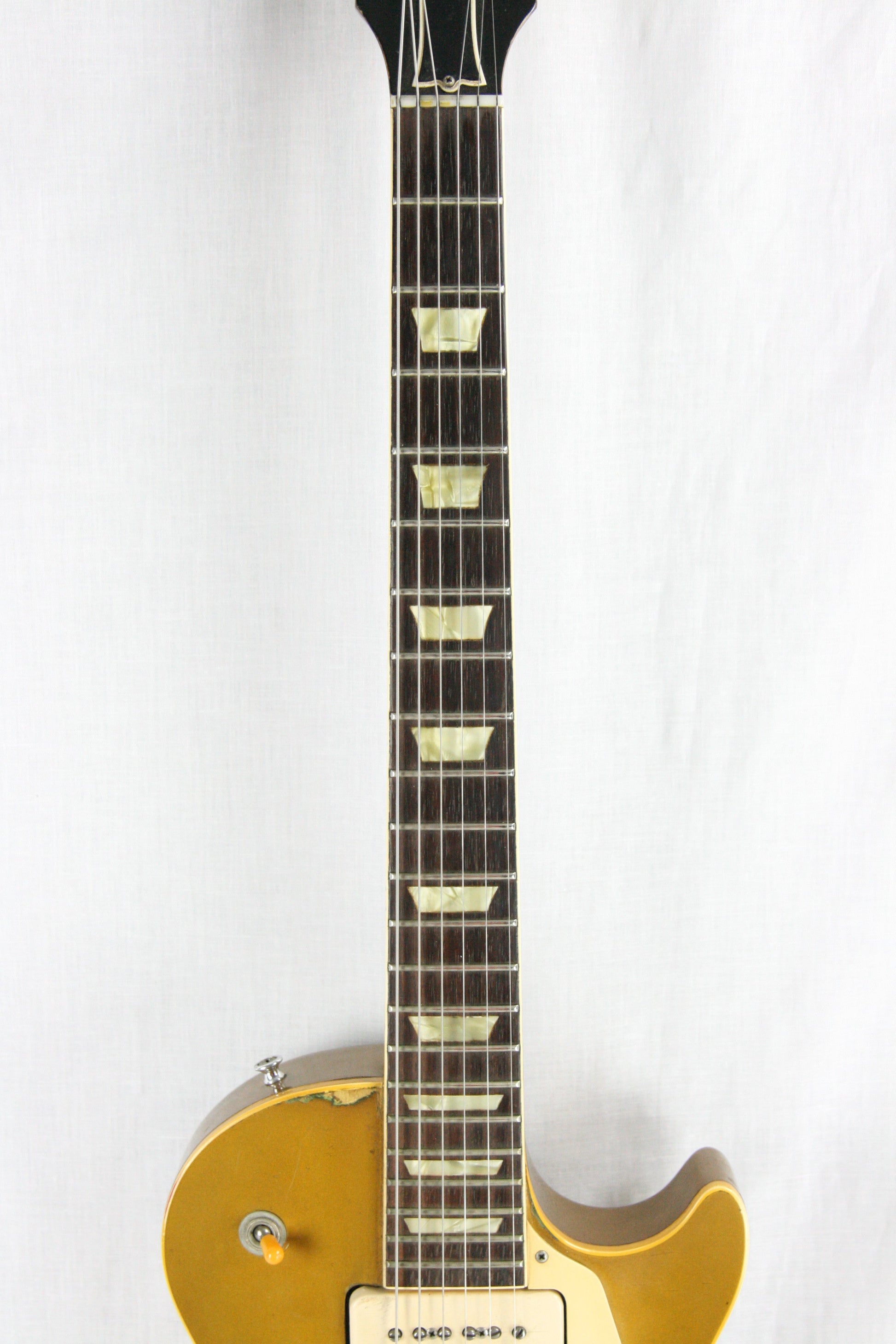 1955 Gibson Les Paul Standard Goldtop! ALL-GOLD w/ Lifton Case! Wraptail, P90's!