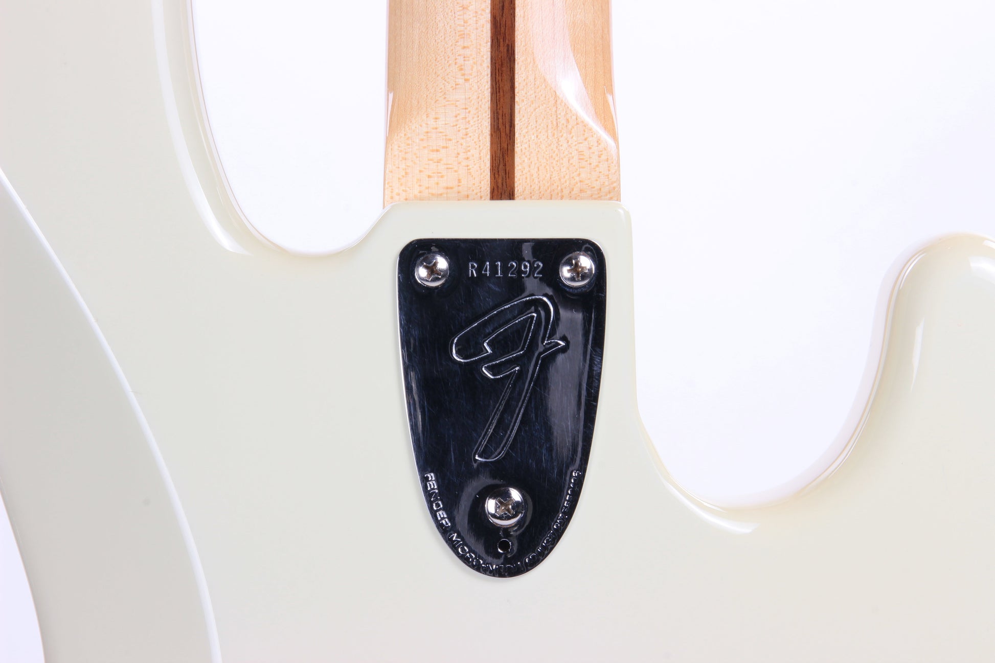 2011 Fender Custom Shop Masterbuilt 75 Jazz Bass Left-Handed - Maple, Black Blocks 1970's