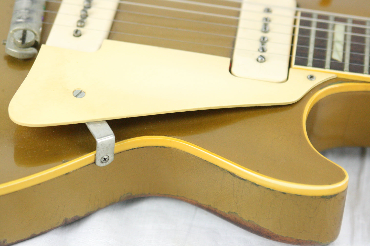 1955 Gibson Les Paul Standard Goldtop! ALL-GOLD w/ Lifton Case! Wraptail, P90's!
