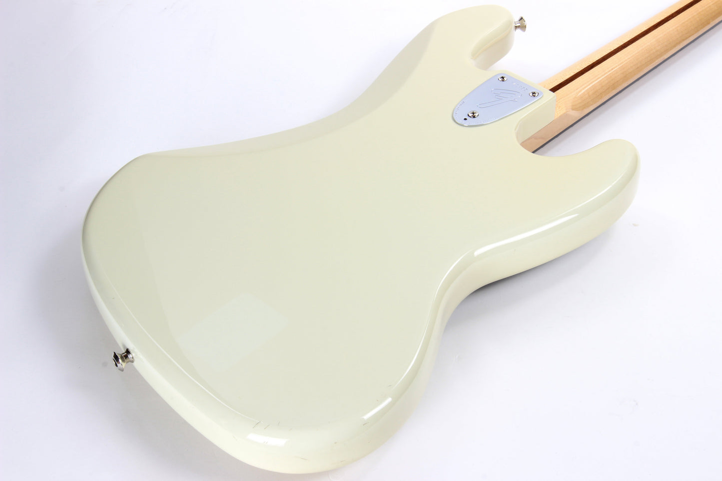2011 Fender Custom Shop Masterbuilt 75 Jazz Bass Left-Handed - Maple, Black Blocks 1970's