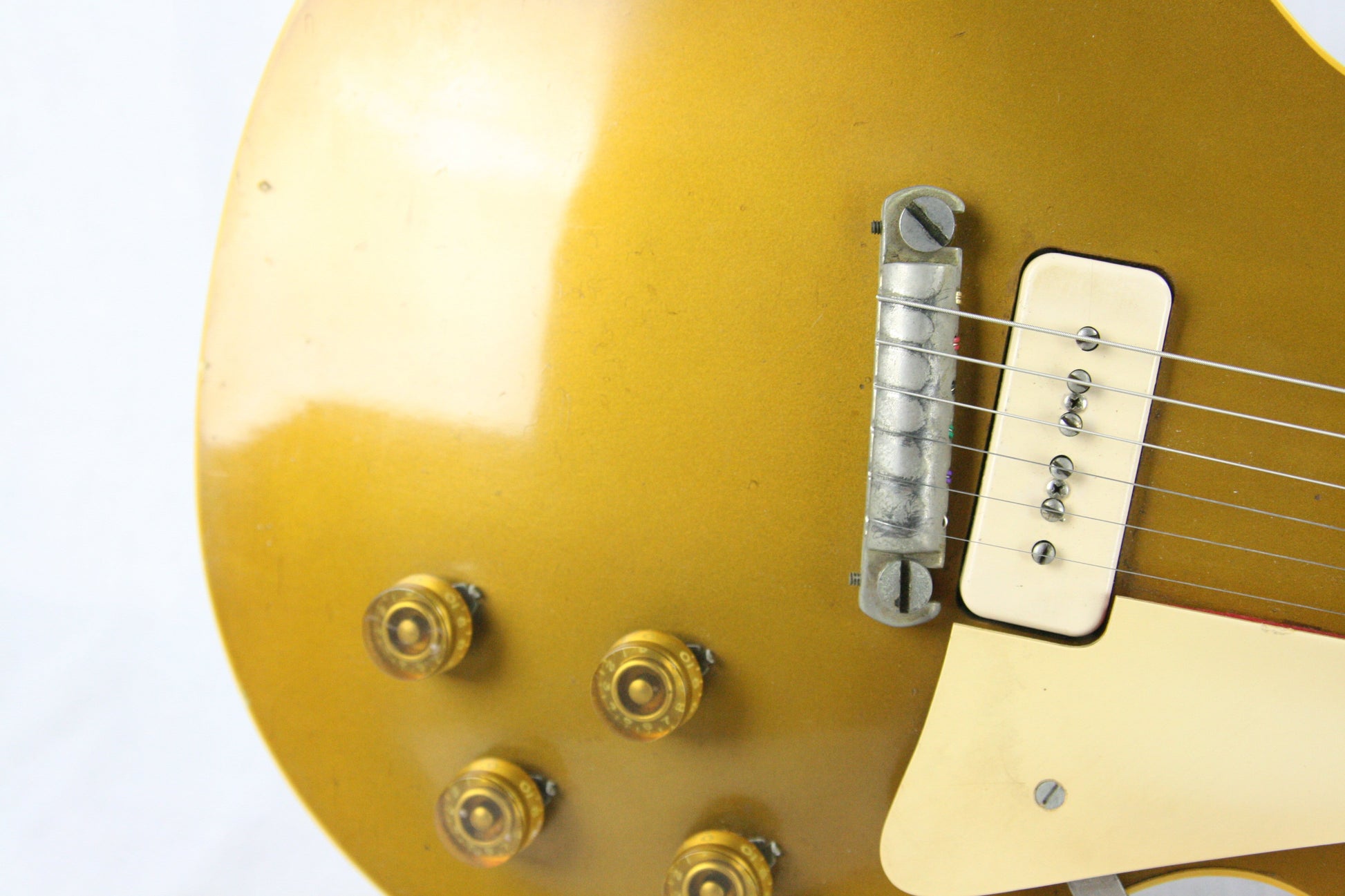 1955 Gibson Les Paul Standard Goldtop! ALL-GOLD w/ Lifton Case! Wraptail, P90's!