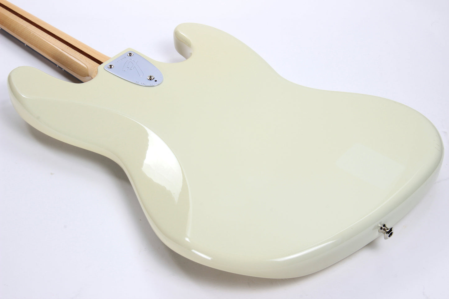 2011 Fender Custom Shop Masterbuilt 75 Jazz Bass Left-Handed - Maple, Black Blocks 1970's