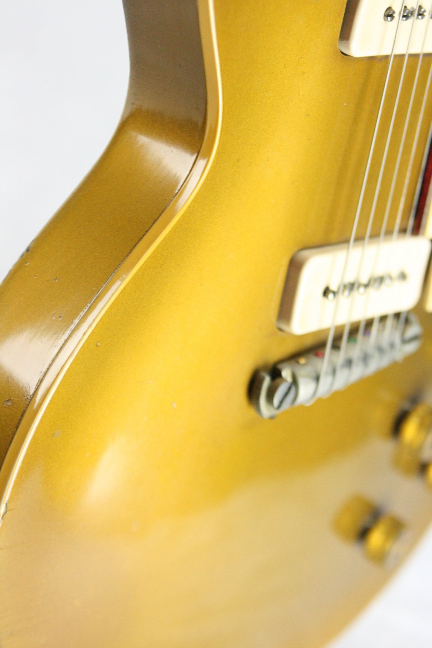 1955 Gibson Les Paul Standard Goldtop! ALL-GOLD w/ Lifton Case! Wraptail, P90's!