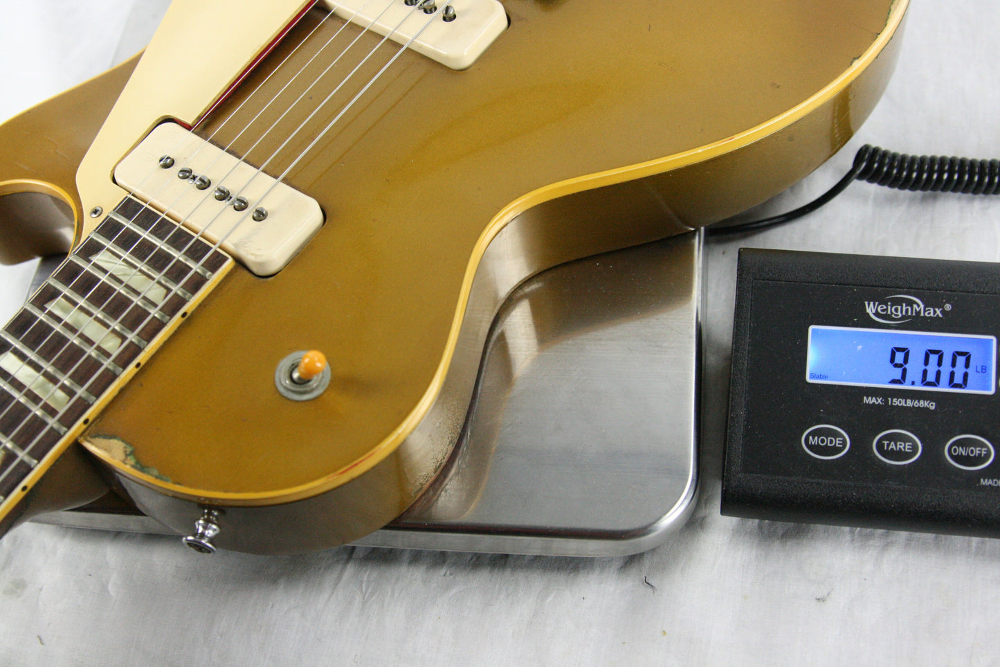 1955 Gibson Les Paul Standard Goldtop! ALL-GOLD w/ Lifton Case! Wraptail, P90's!