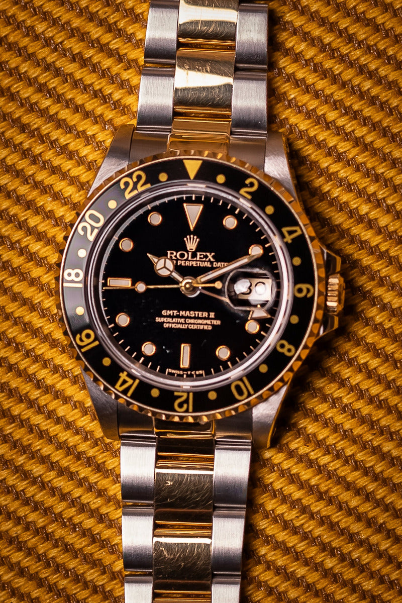 1990 Rolex GMT Master II - Two Tone Ref. 16713