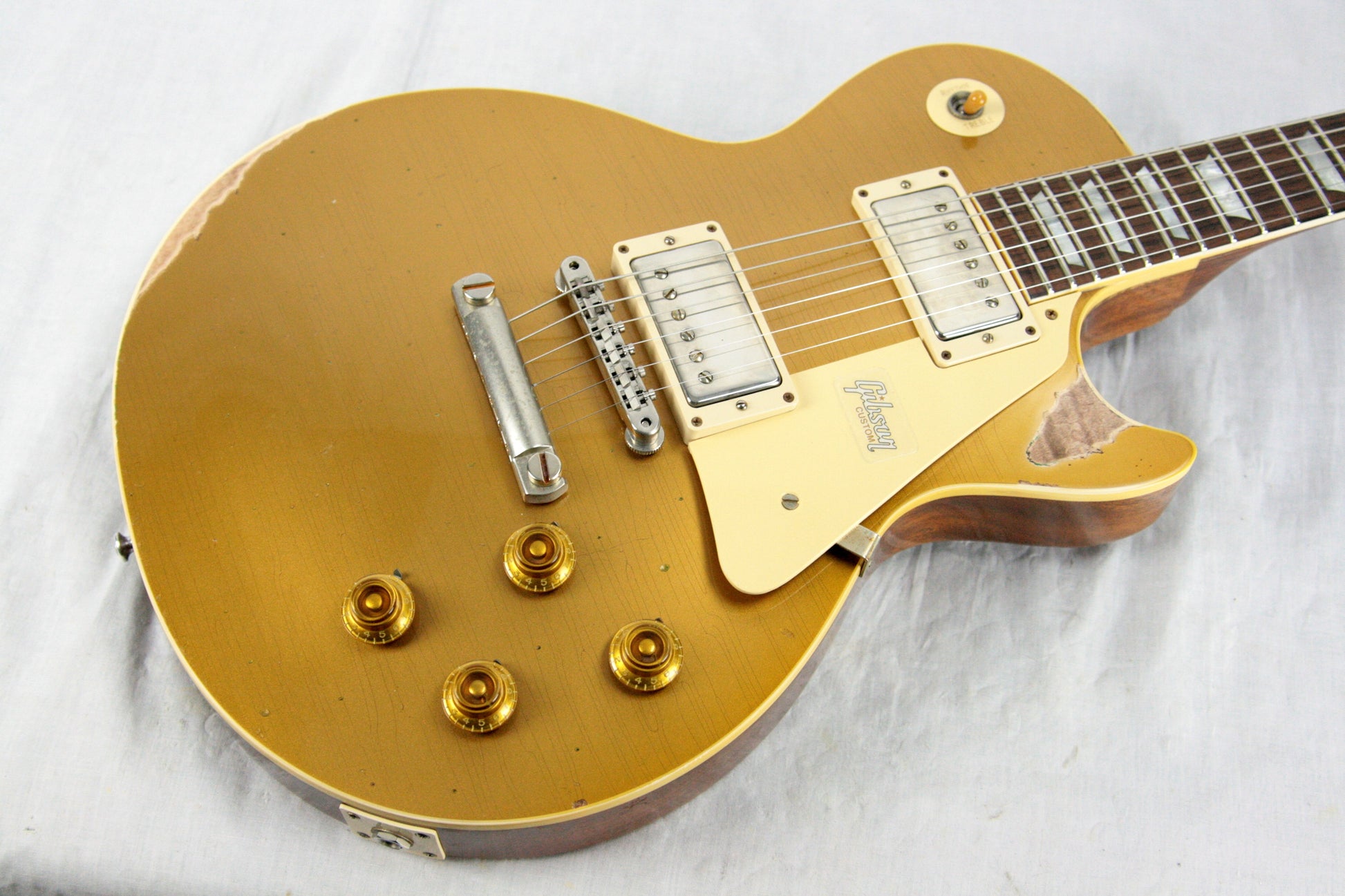 2018 Gibson 1957 HEAVY AGED Goldtop Les Paul Historic Reissue! R7 57 CC36 Collectors Choice