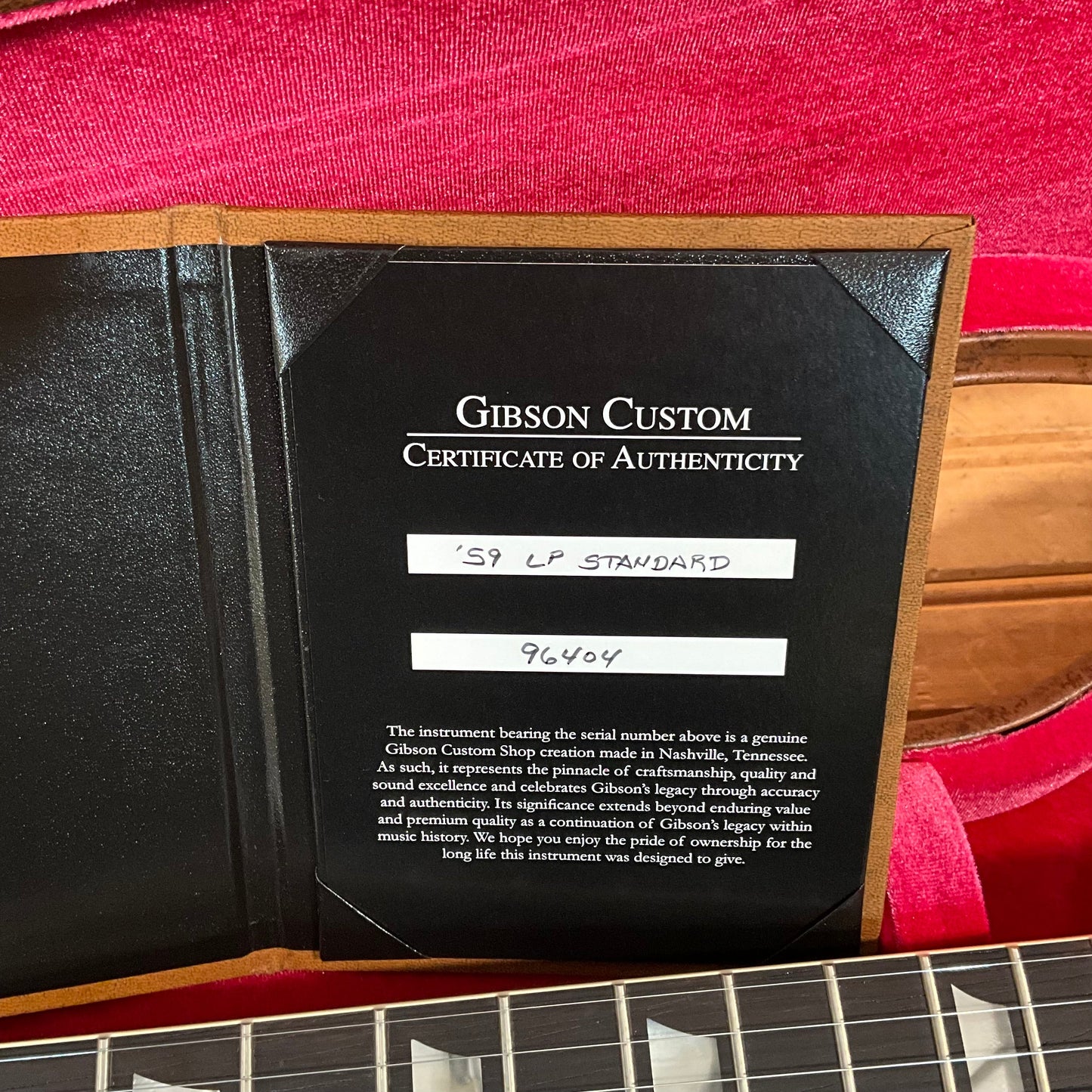 Gibson Custom 1959 Les Paul Standard Brazilian Electric Guitar - Huburst