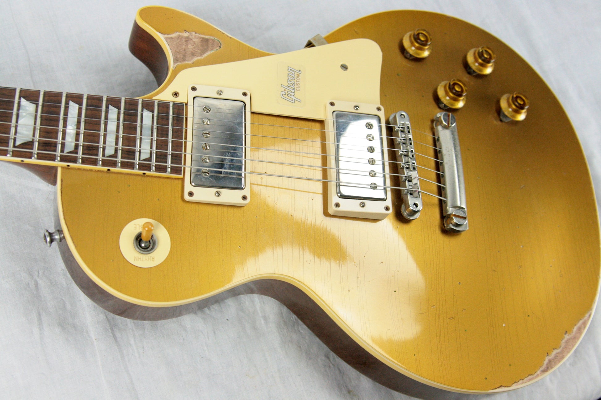 2018 Gibson 1957 HEAVY AGED Goldtop Les Paul Historic Reissue! R7 57 CC36 Collectors Choice