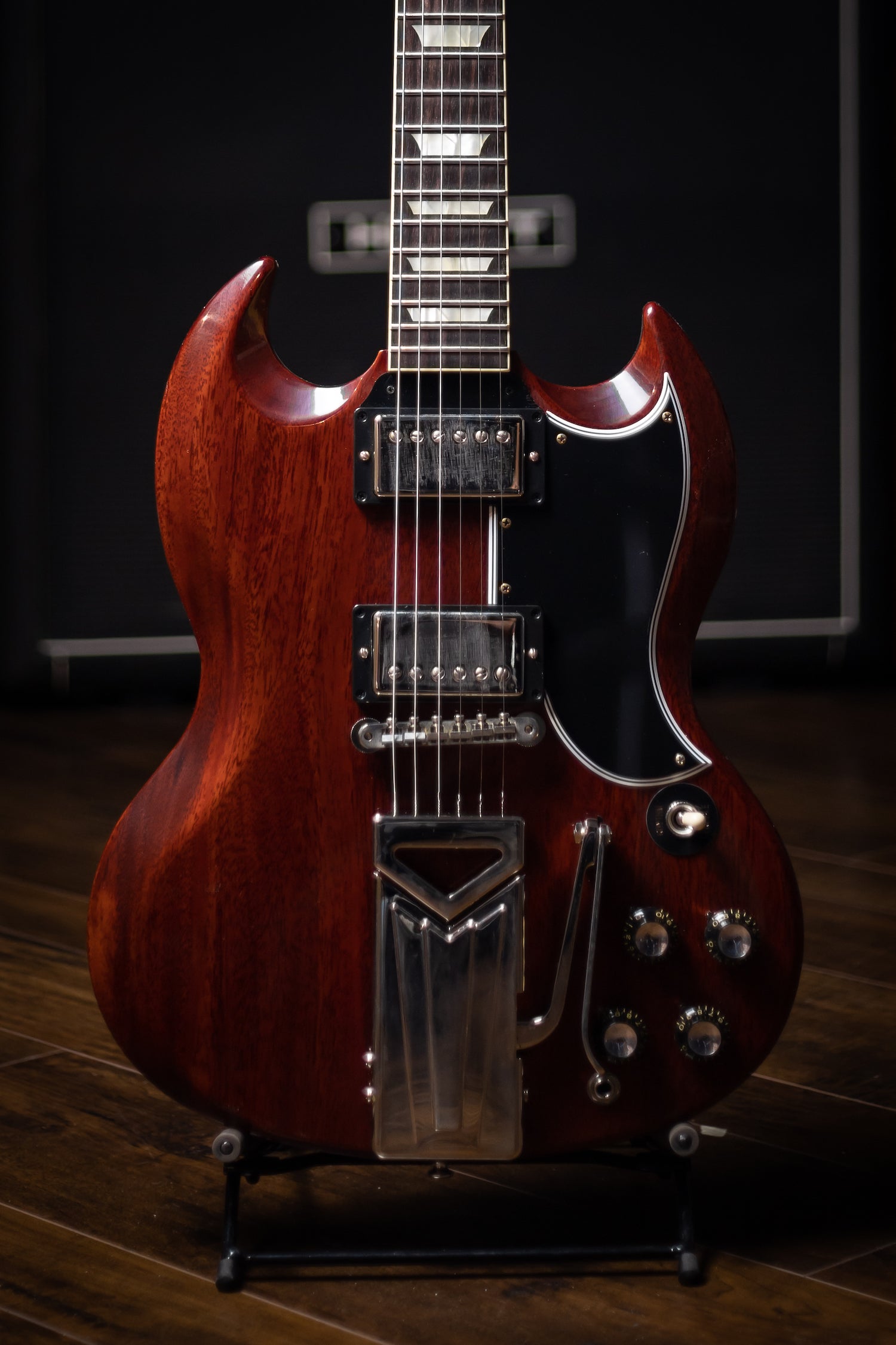 Gibson Custom Shop 60th Anniversary 1961 SG Les Paul Standard VOS Electric Guitar - Cherry Red