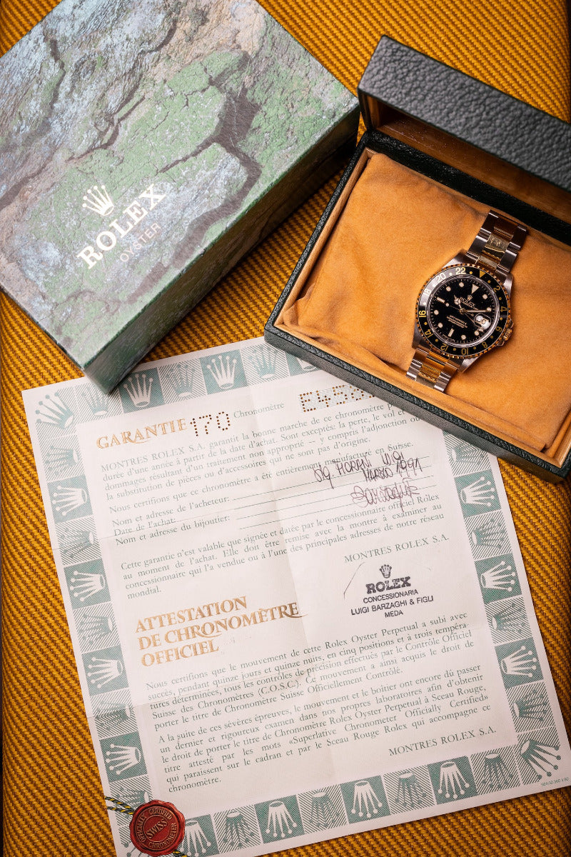 1990 Rolex GMT Master II - Two Tone Ref. 16713