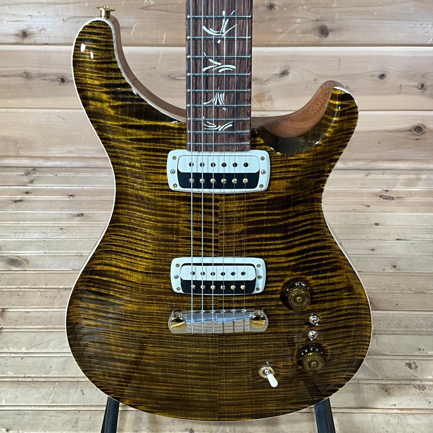 PRS 2024 Paul's Guitar 10 Top Electric Guitar - Yellow Tiger