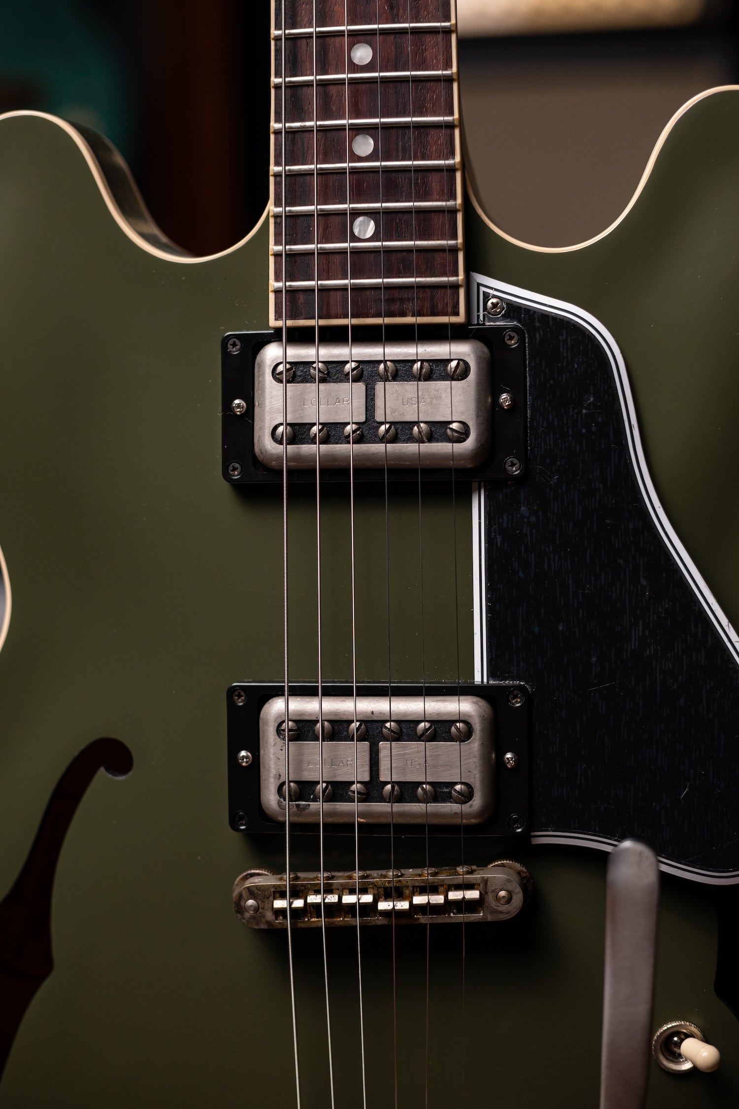 2019 Gibson Chris Cornell ES-335 Tribute Electric Guitar - Olive Drab Green
