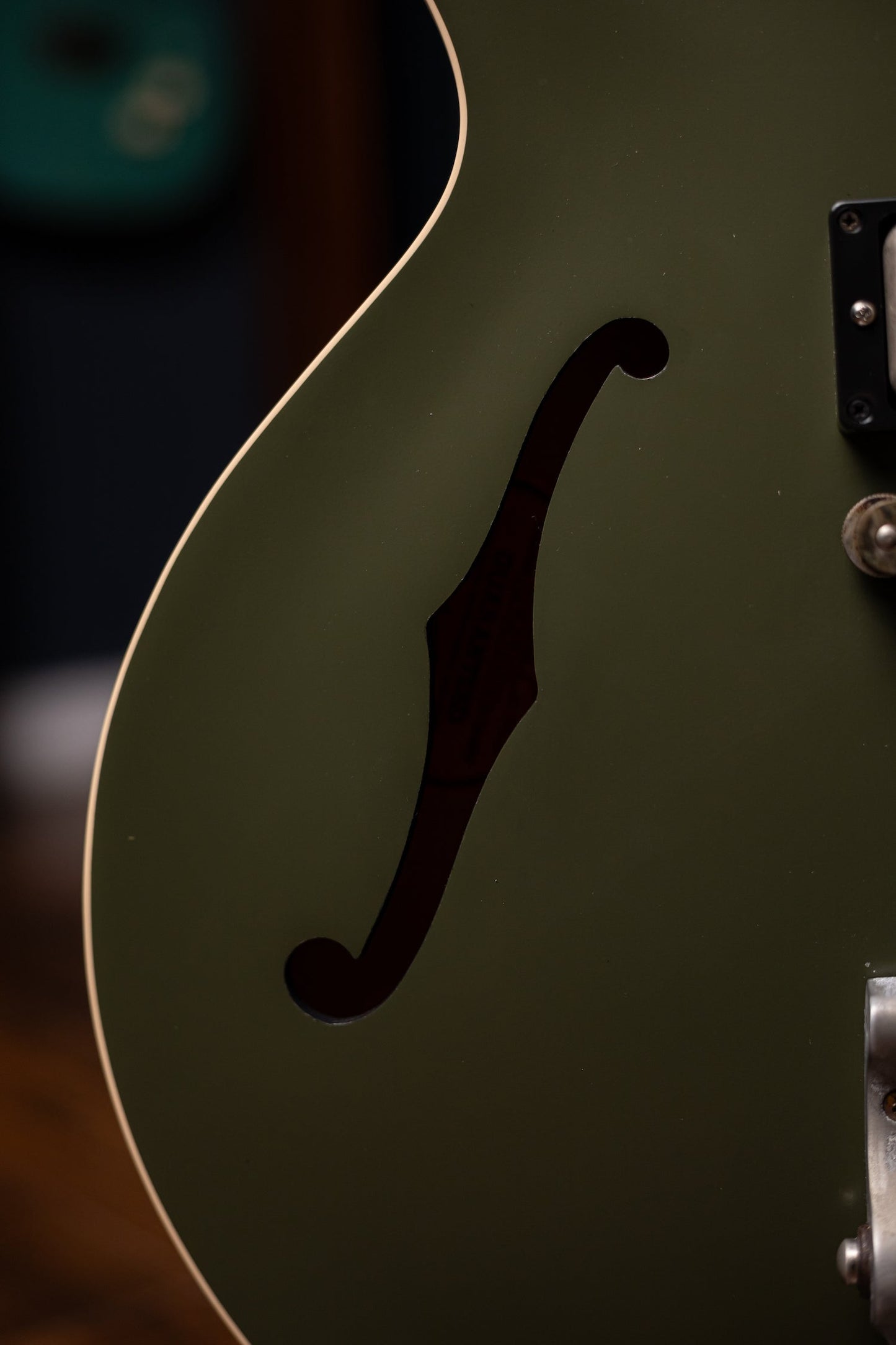 2019 Gibson Chris Cornell ES-335 Tribute Electric Guitar - Olive Drab Green