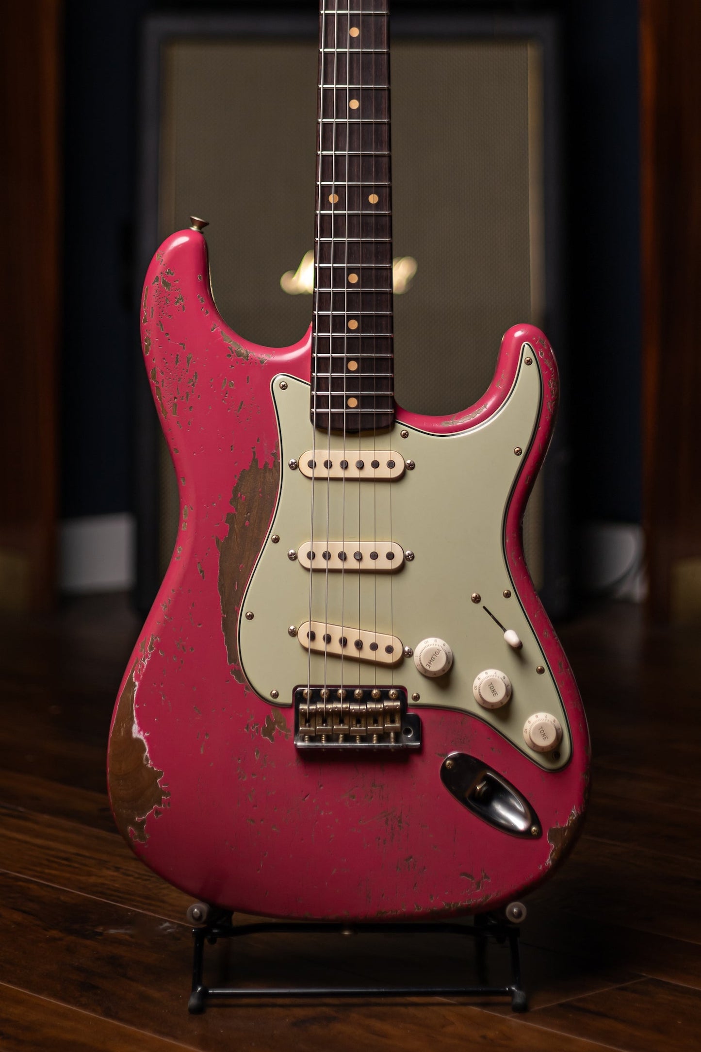 Fender Masterbuilt Custom '63 Relic Stratocaster Electric Guitar - Greg Fessler Faded Dakota