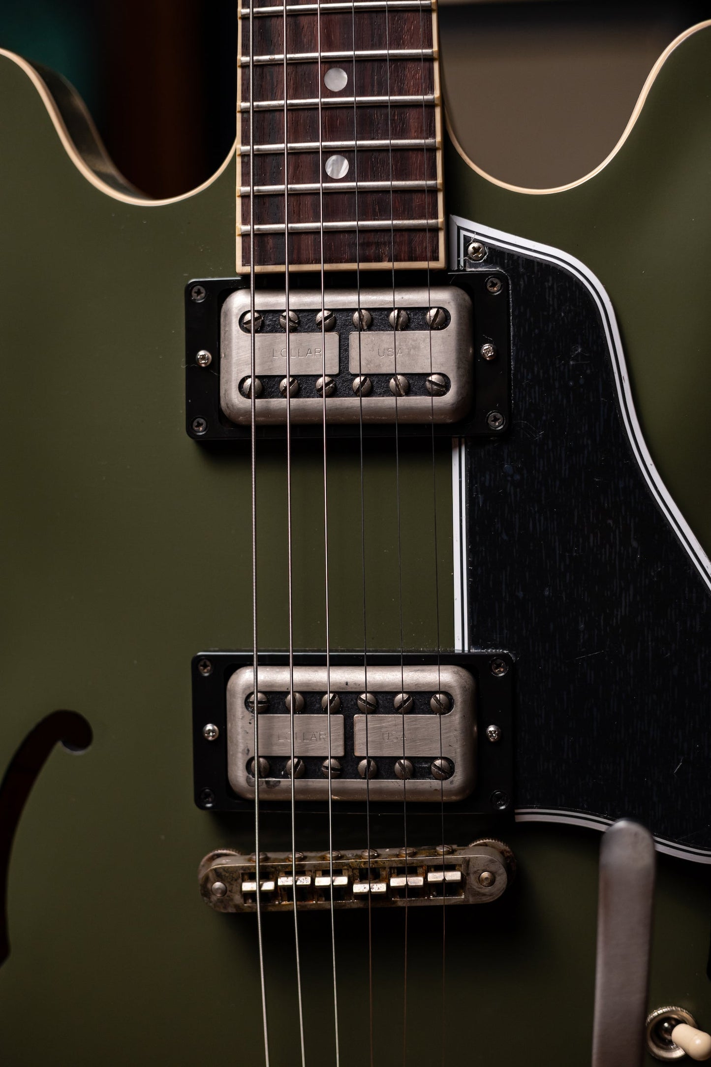 2019 Gibson Chris Cornell ES-335 Tribute Electric Guitar - Olive Drab Green
