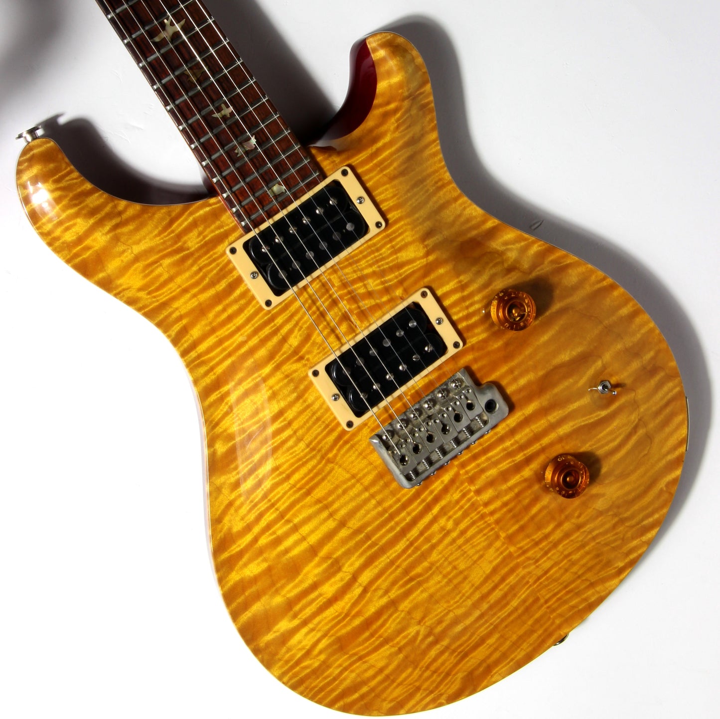 1989 PRS Custom 24 KILLER 10-Top BRAZILIAN ROSEWOOD Paul Reed Smith - Vintage Yellow 1980's