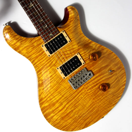 1989 PRS Custom 24 KILLER 10-Top BRAZILIAN ROSEWOOD Paul Reed Smith - Vintage Yellow 1980's