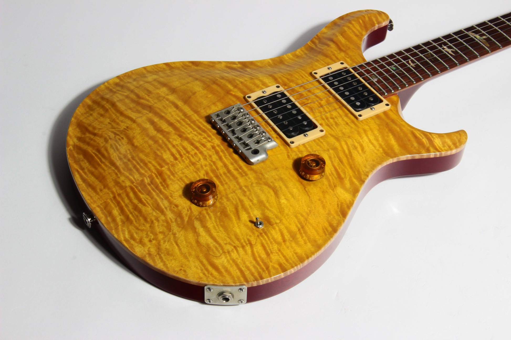 1989 PRS Custom 24 KILLER 10-Top BRAZILIAN ROSEWOOD Paul Reed Smith - Vintage Yellow 1980's