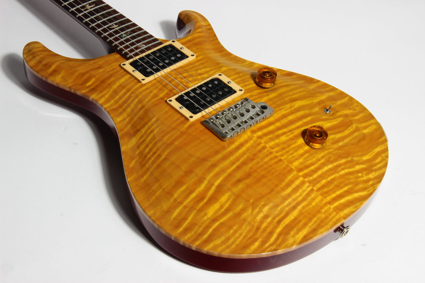 1989 PRS Custom 24 KILLER 10-Top BRAZILIAN ROSEWOOD Paul Reed Smith - Vintage Yellow 1980's