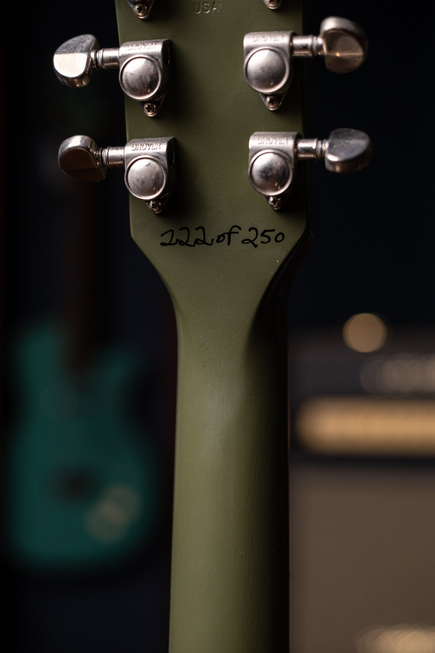 2019 Gibson Chris Cornell ES-335 Tribute Electric Guitar - Olive Drab Green