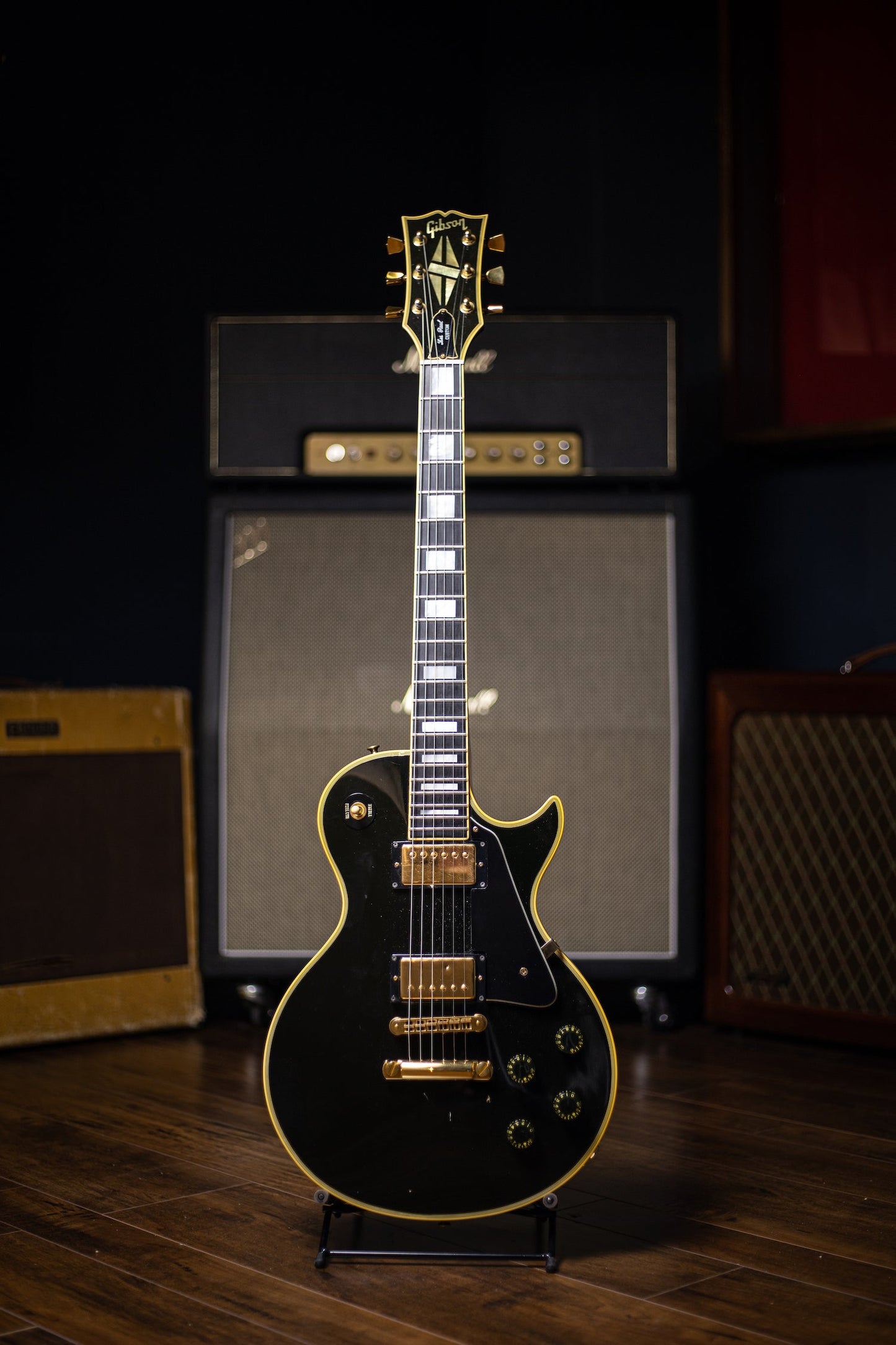 1979 Gibson Les Paul Custom Electric Guitar - Ebony