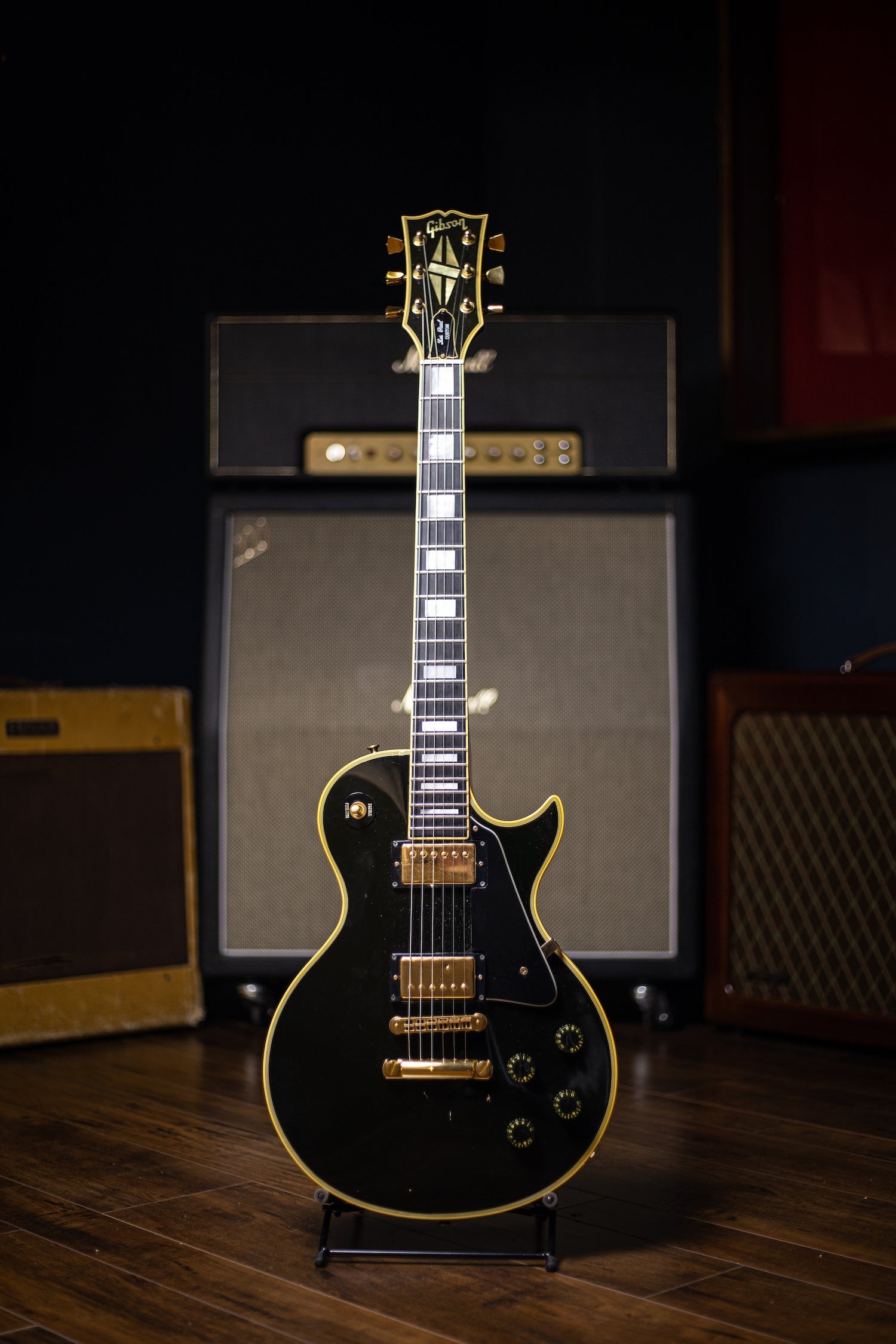 1979 Gibson Les Paul Custom Electric Guitar - Ebony