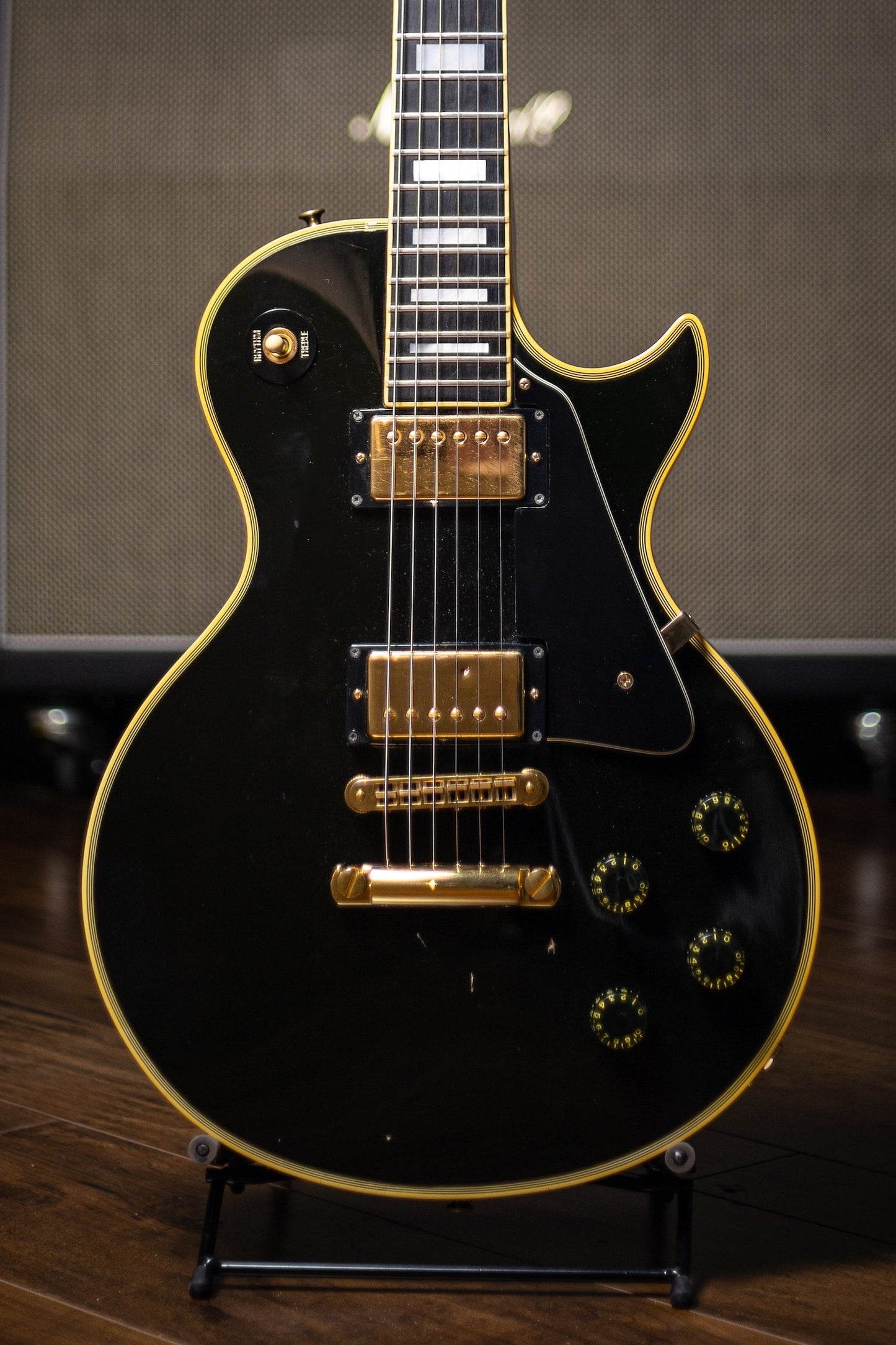 1979 Gibson Les Paul Custom Electric Guitar - Ebony