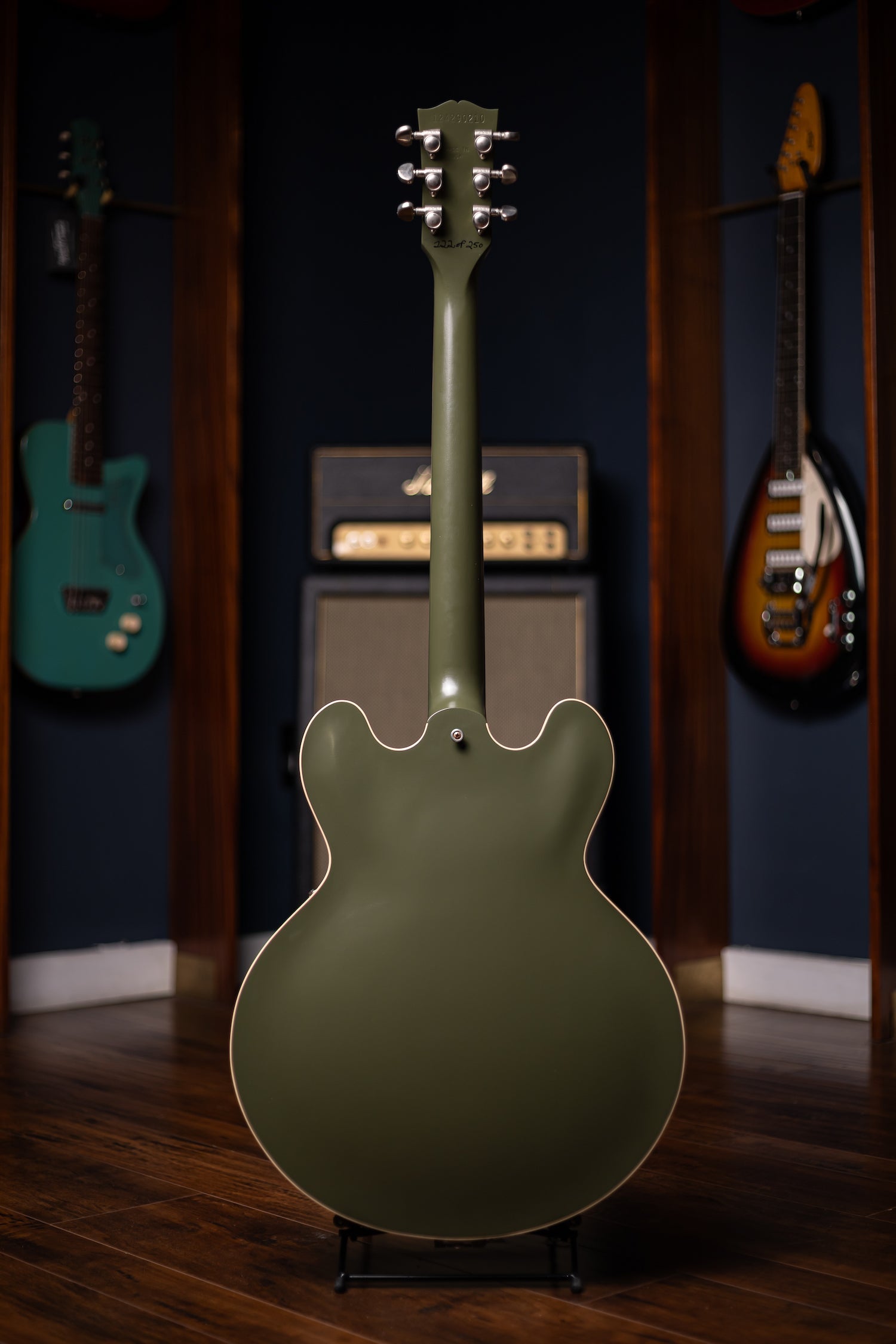 2019 Gibson Chris Cornell ES-335 Tribute Electric Guitar - Olive Drab Green