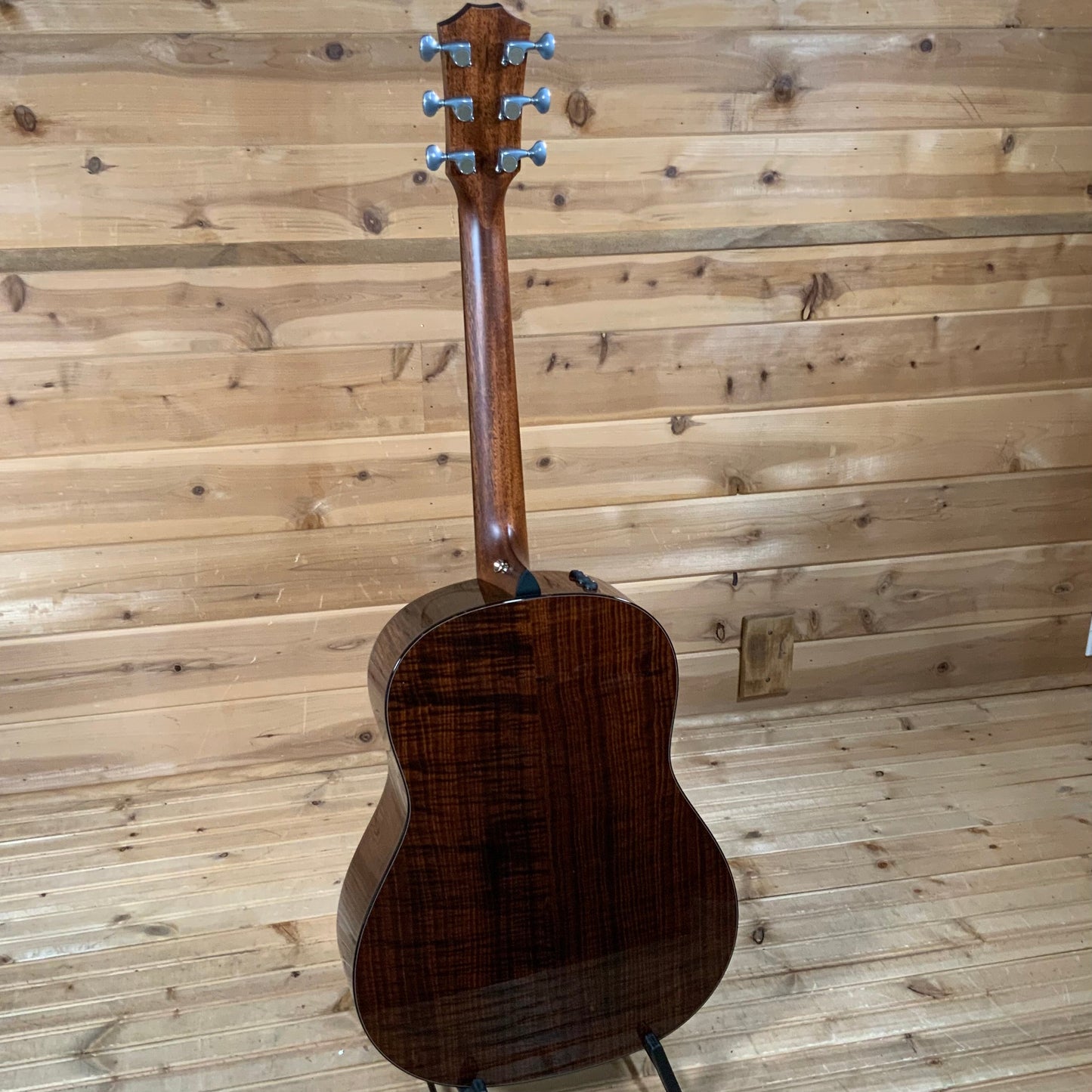 Taylor Custom Grand Pacific #9 Figured Blackwood Acoustic Electric - Natural