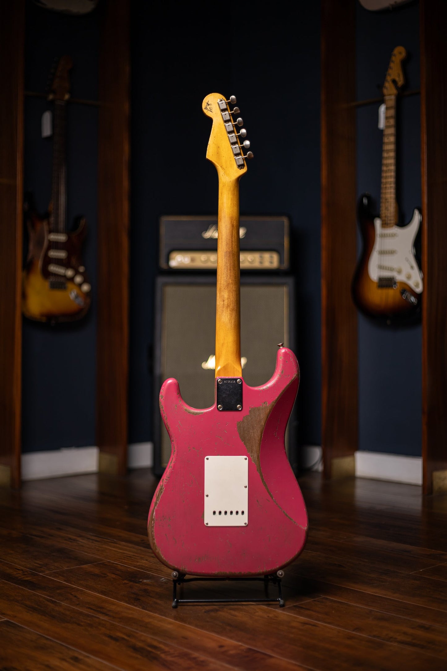 Fender Masterbuilt Custom '63 Relic Stratocaster Electric Guitar - Greg Fessler Faded Dakota