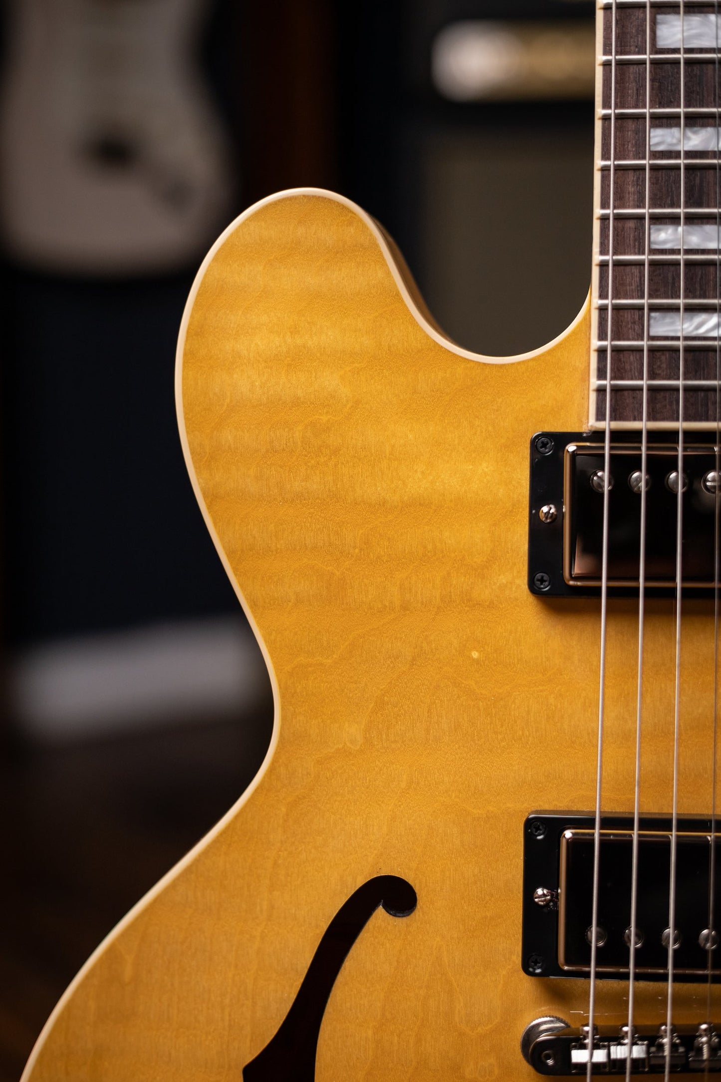 Gibson ES-335 Figured Electric Guitar - Antique Natural