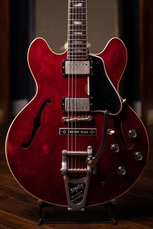 1964 Gibson ES-335TD with Bigsby Electric Guitar - Cherry