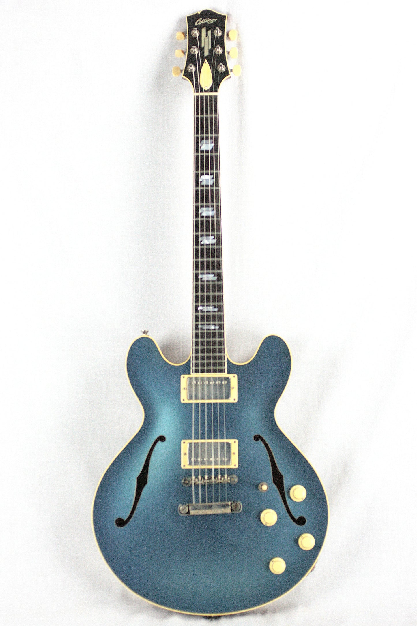 2019 Collings I-35 Deluxe Pelham Blue Aged 60's Neck/Throbak SLE101/Custom Inlays!